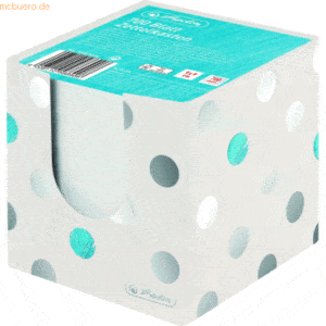 Herlitz Zettelkasten 9x9x9cm 700 Blatt Frozen Glam