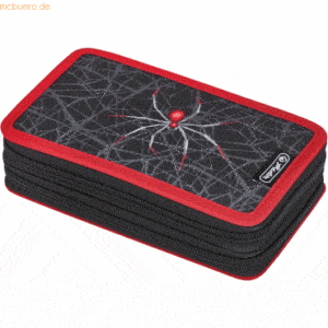 Herlitz Schüleretui Doppeletui 23-teilig Polyester 193x115x45mm Spider