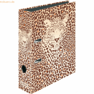 Herlitz Motivordner maX.file A4 8cm Leopard