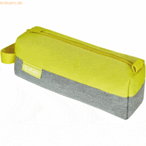 2 x Herlitz Faulenzer quattro grey melange/lemon Polyester BxHxT 205x8