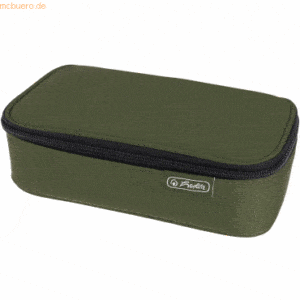 Herlitz Schüleretui Faulenzer beatBox Olive Polyester BxHxT 225x70x120