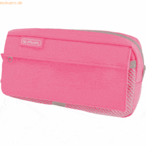 2 x Herlitz Faulenzer mit 2 Außentaschen Neon pink Polyester BxHxT 210