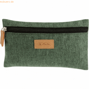 2 x Herlitz Faulenzer flach Greenline RPET Knit green Polyester BxHxT