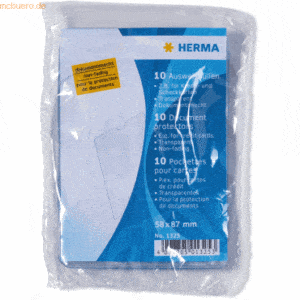 HERMA Ausweishüllen 58x87mm für Kredit-/Scheckkarte