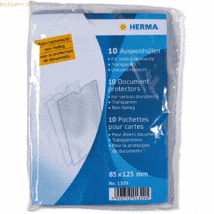 HERMA Ausweishüllen 85x125mm für viele Dokumente