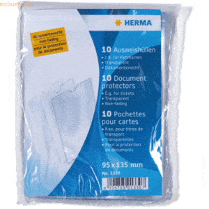 HERMA Ausweishüllen 95x135mm für Fahrkarten/Kinderausweise