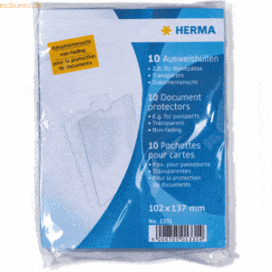 HERMA Ausweishüllen 102x137mm für Reisepässe