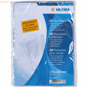HERMA Ausweishüllen 155x220mm für Dokumente A5