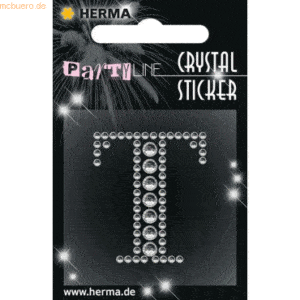 3 x HERMA Schmucketikett Crystal 1 Blatt Sticker T