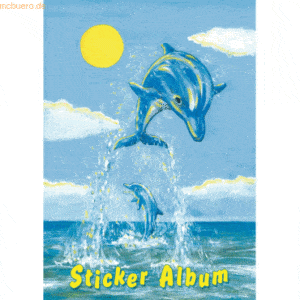 HERMA Stickeralbum A5 Der Kleine Delfin