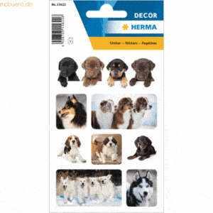 10 x HERMA Sticker Hundelieblinge