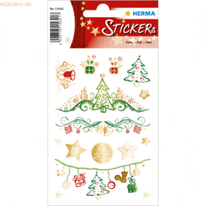 10 x HERMA Creative Sticker Weihnachtsträume VE=15 Sticker