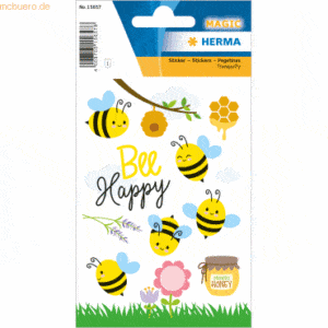 10 x HERMA Sticker Cute Bees