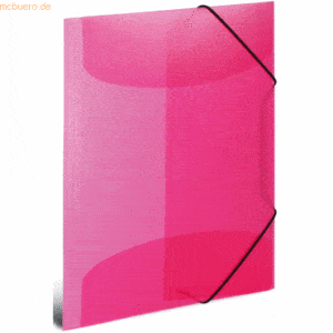 HERMA Sammelmappe A4 PP transluzent pink