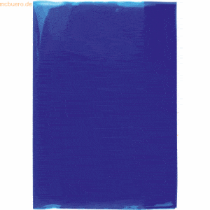 10 x HERMA Heftschoner Transparent Plus A4 blau