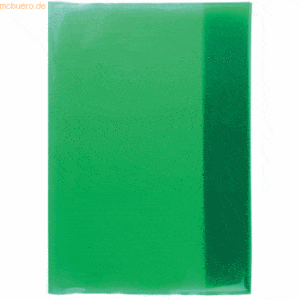 10 x HERMA Heftschoner Transparent Plus A4 grün