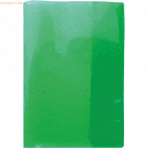 10 x HERMA Heftschoner Transparent Plus A5 grün