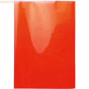 10 x HERMA Heftschoner Transparent Plus A5 rot