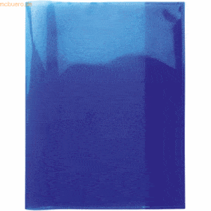 10 x HERMA Heftschoner Transparent Plus Quart blau