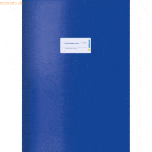 10 x HERMA Karton-Heftschoner A4 dunkelblau