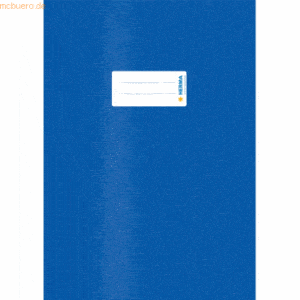 10 x HERMA Heftschoner PP A4 gedeckt dunkelblau