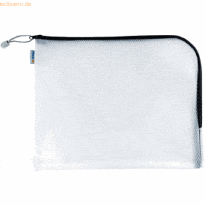 HERMA Universaltasche A4+ 36x28cm transparent/schwarz