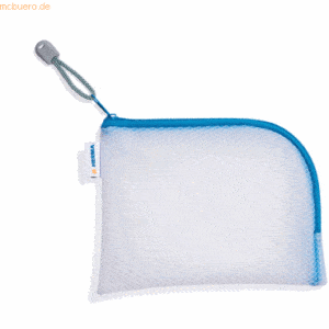 HERMA Universaltasche A6 19x14cm transparent/blau