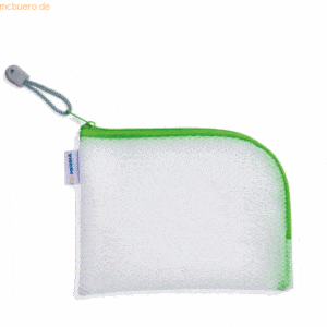 HERMA Universaltasche A6 19x14cm transparent/grün