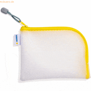 HERMA Universaltasche A6 19x14cm transparent/gelb