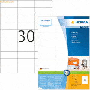 HERMA Etiketten weiß 70x29