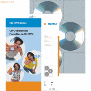 HERMA CD/DVD-Hüllen 306