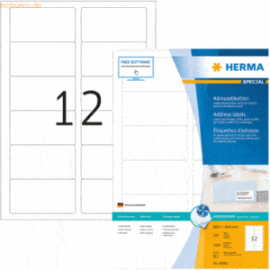 HERMA Inkjet-Etiketten weiß 88