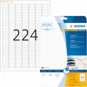 HERMA Inkjet-Etiketten weiß 25