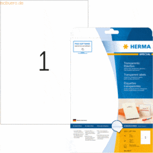 HERMA Inkjet-Etiketten Folie 210