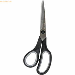 Heyda Schere SoftTouch 21cm Linkshänder schwarz