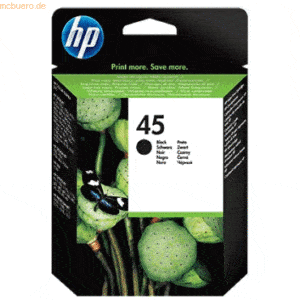 HP Tintenpatrone HP 51645AE schwarz