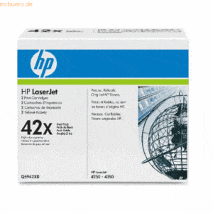 HP Toner HP Q5942XD schwarz 2-er Packung