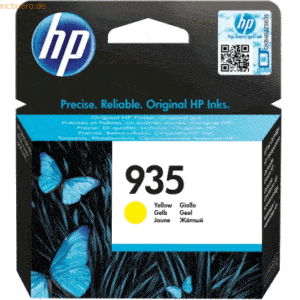 HP Tintenpatrone HP C2P22AE gelb