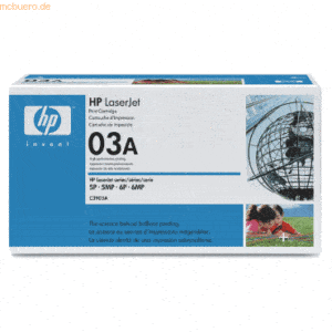 HP Toner HP C3903A schwarz