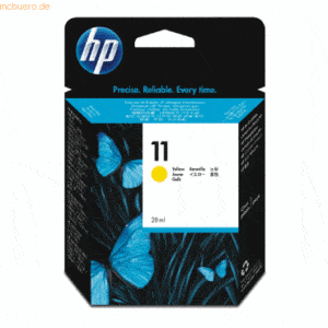 HP Tintenpatrone Original HP C4838A gelb