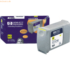 HP Tintenpatrone HP C4848A gelb