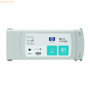 HP Tintenpatrone HP C4931A cyan