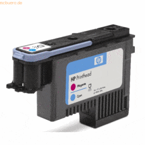 HP Druckkopf HP C9383A magenta und cyan