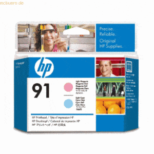 HP Druckkopf HP C9462A magenta hell und cyan hell