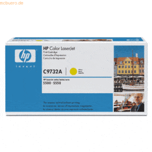 HP Toner HP C9732A gelb