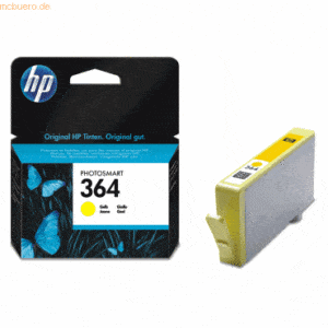 HP Tintenpatrone HP CB320EE gelb