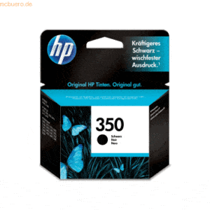 HP Tintenpatrone HP CB335EE schwarz