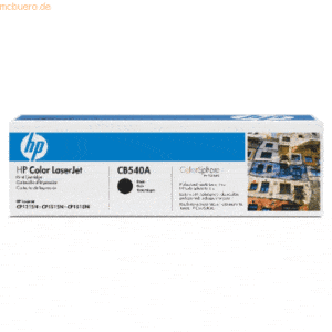 HP Toner HP CB540A schwarz