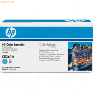 HP Toner HP CE261A cyan