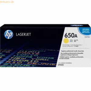 HP Toner Original HP CE272A gelb